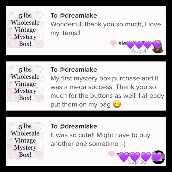 Vintage 5 Pound Box of Wholesale Vintage! - Picture 3 of 3